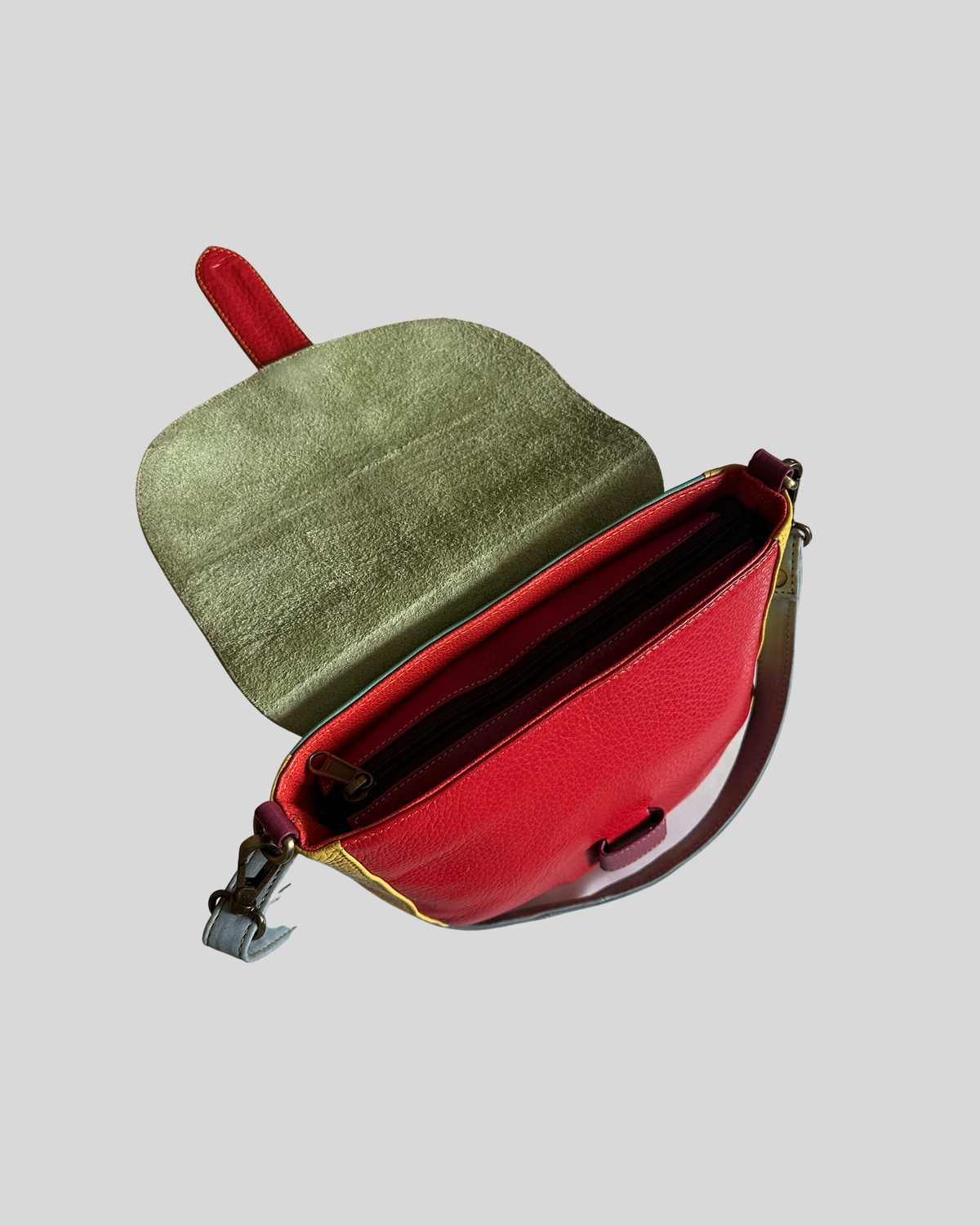 🇪🇸 Soruka – Dream sac bandoulière multicolore en cuir recyclé