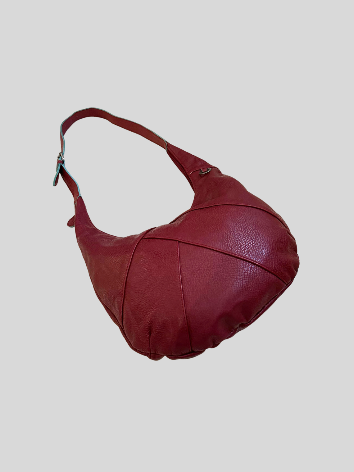 🇪🇸 Skunkfunk – Sac épaule rouge bordeaux à panneaux