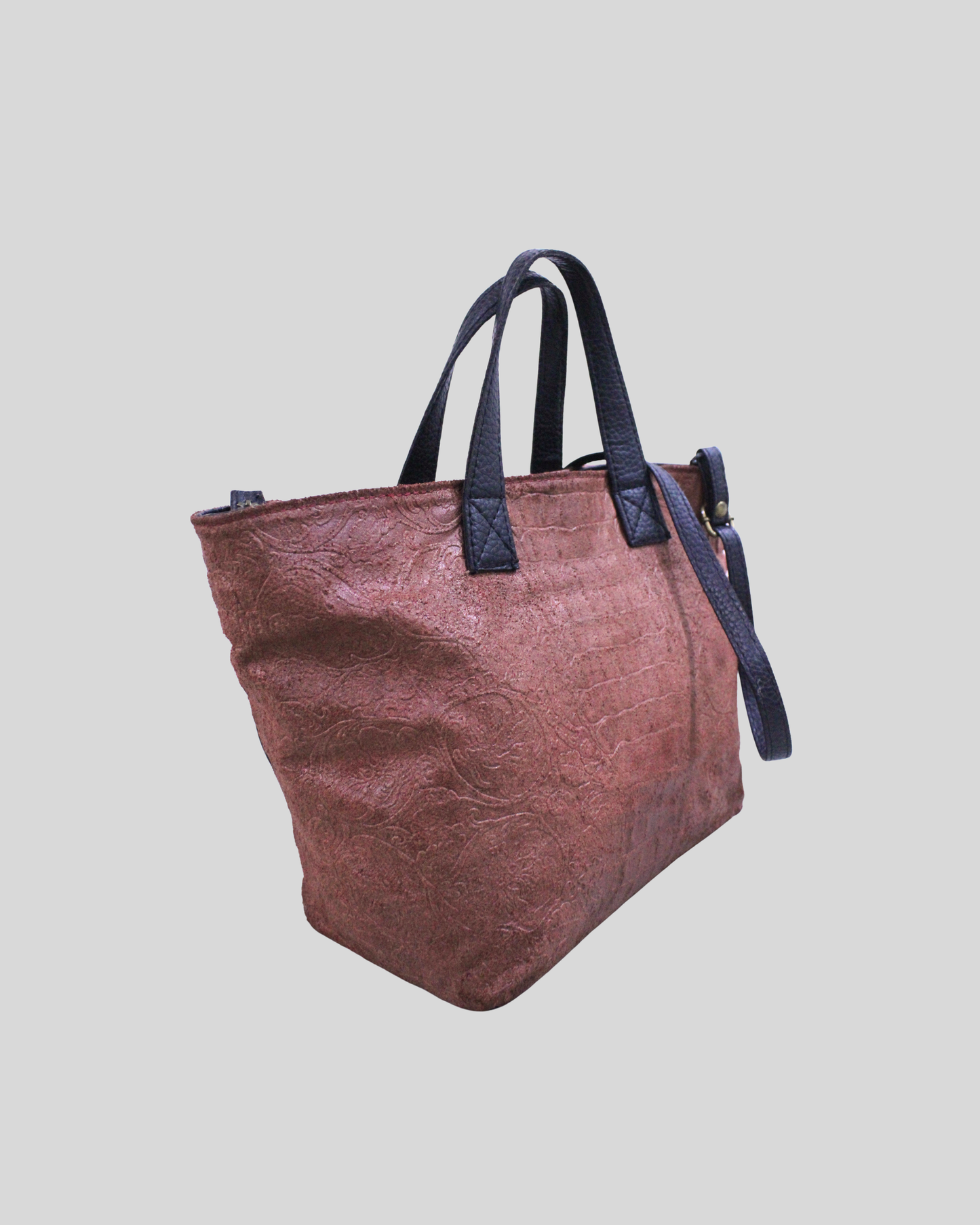 Sac à main Borse in Pelle en cuir rouge