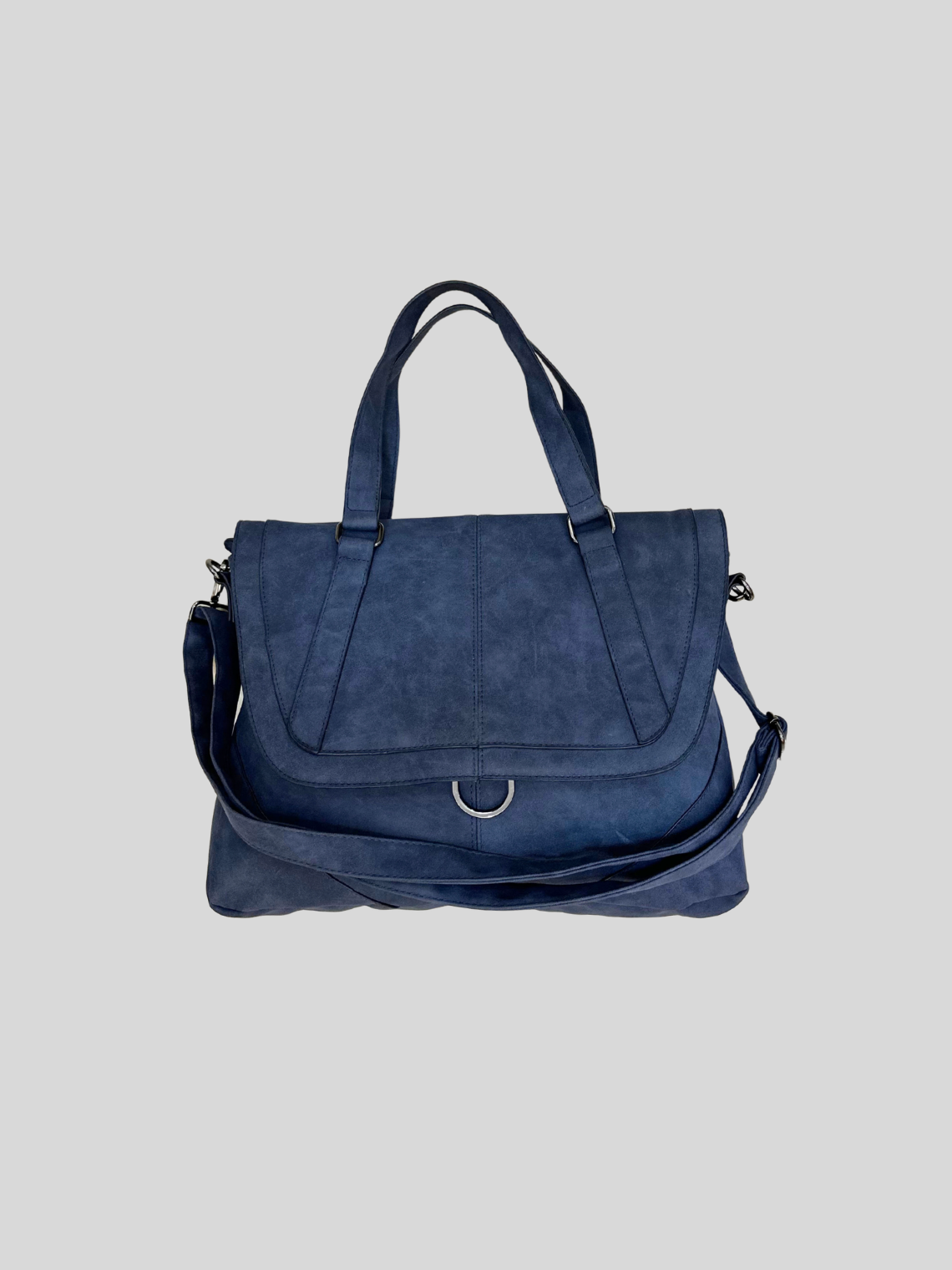 Promod – Grand sac bleu marine à rabat
