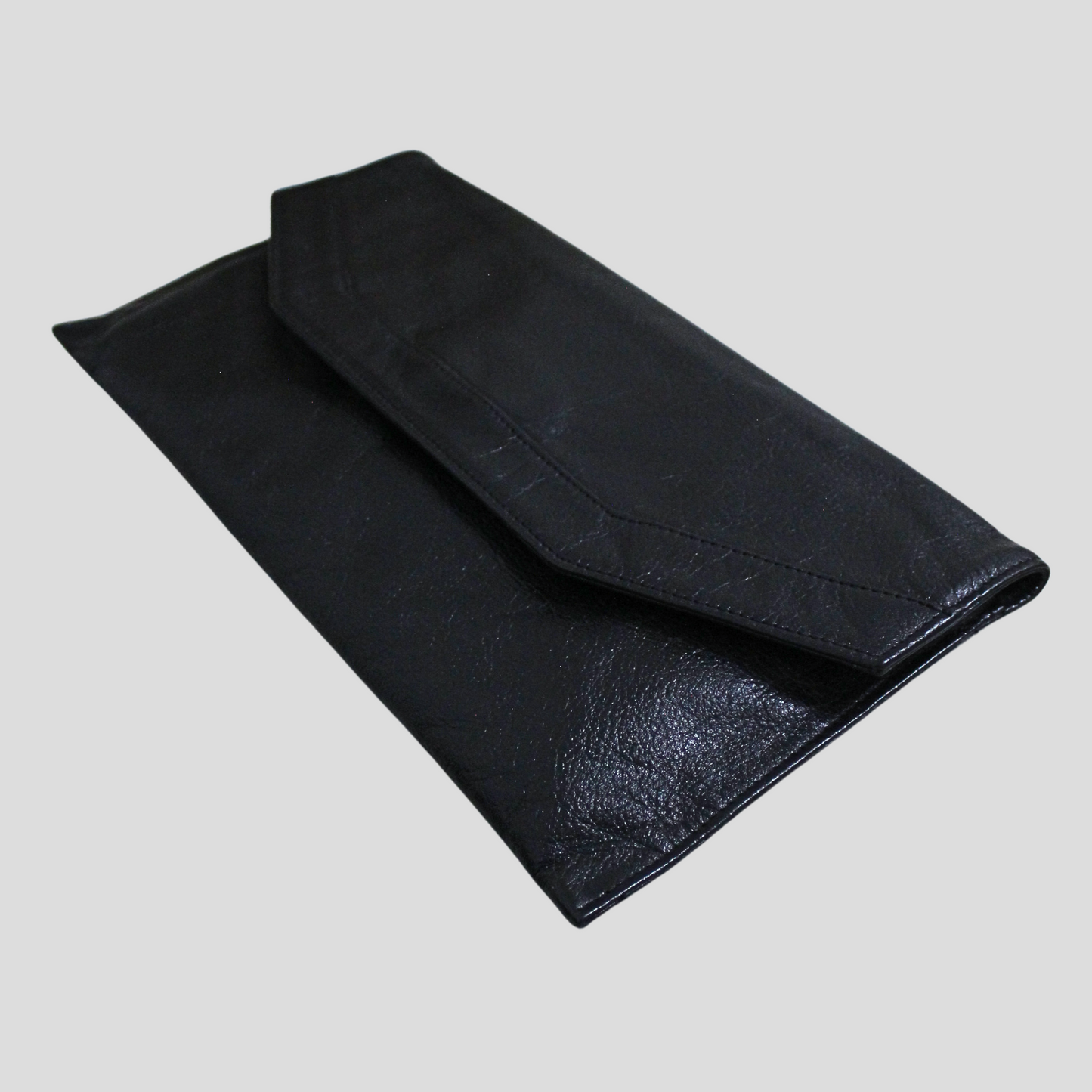 Clutch Black 100% Cuir véritable