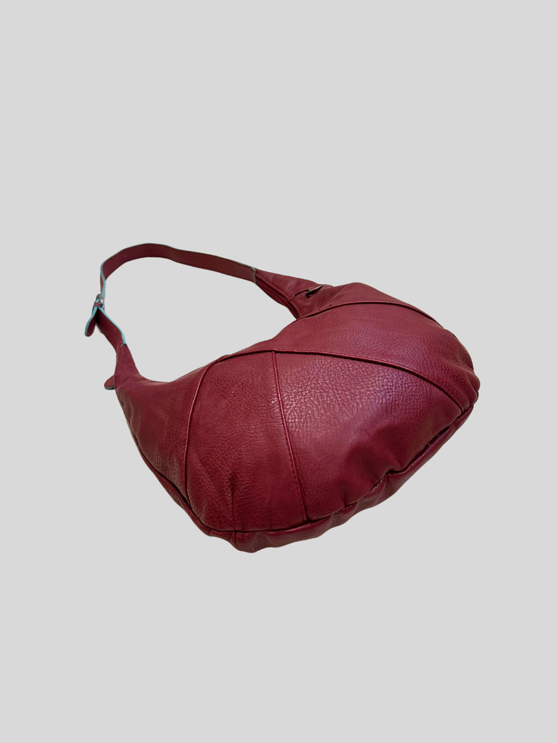 🇪🇸 Skunkfunk – Sac épaule rouge bordeaux à panneaux