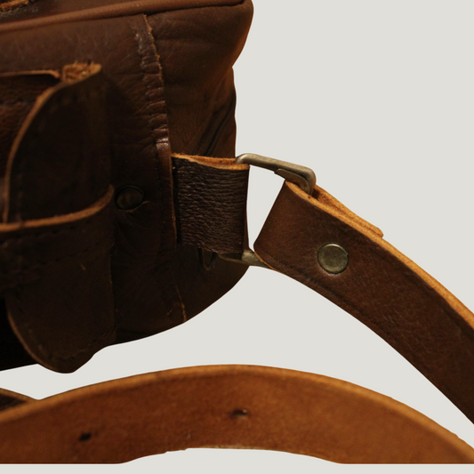 Leather Artisanal Bag - Unisex
