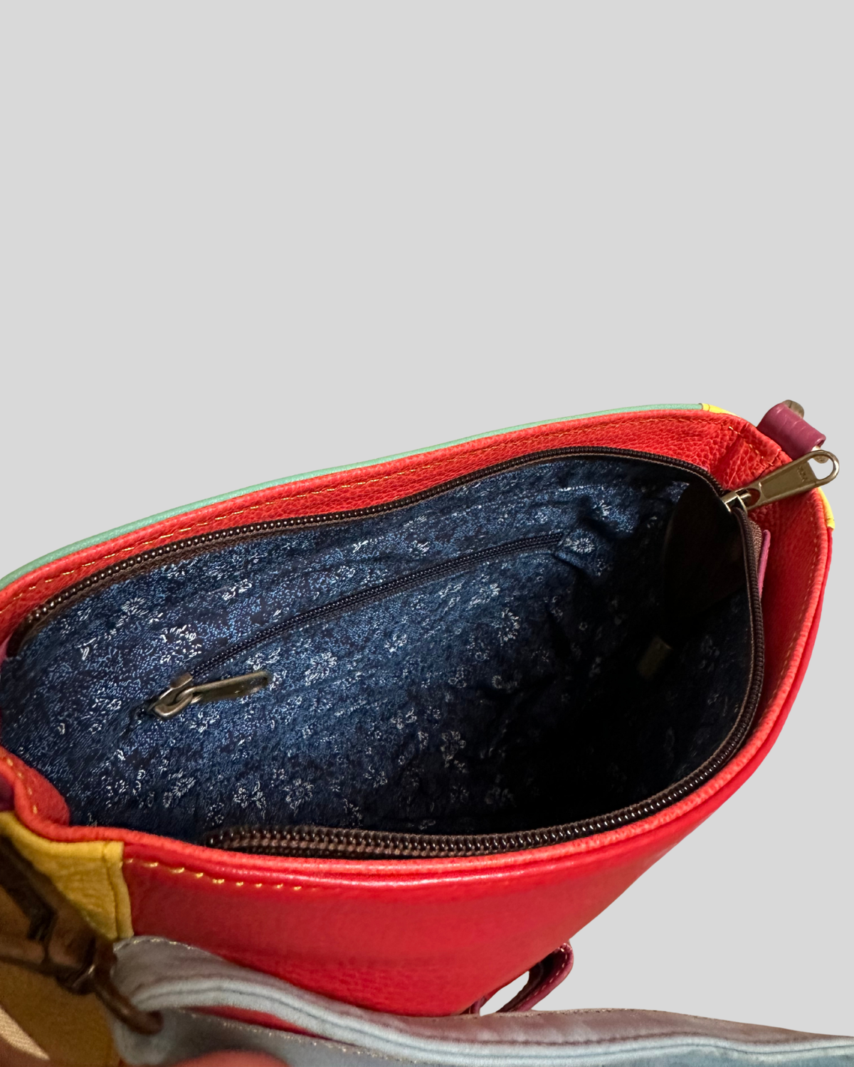 🇪🇸 Soruka – Dream sac bandoulière multicolore en cuir recyclé