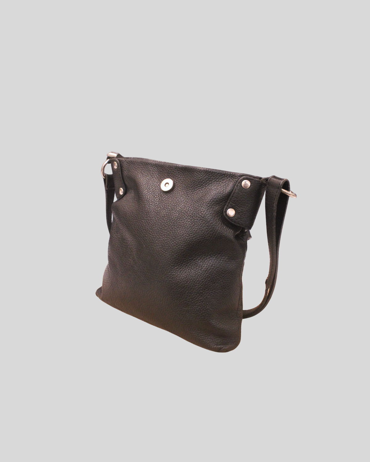 Eva Bags Anita – Sac bandoulière noir en cuir