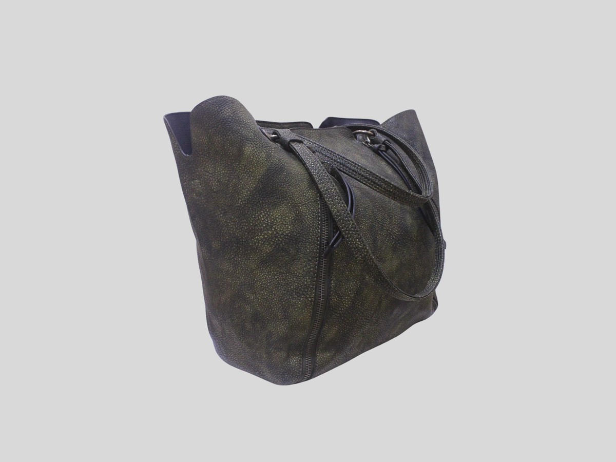 Dudlin Firenze – Grand sac vert très foncé