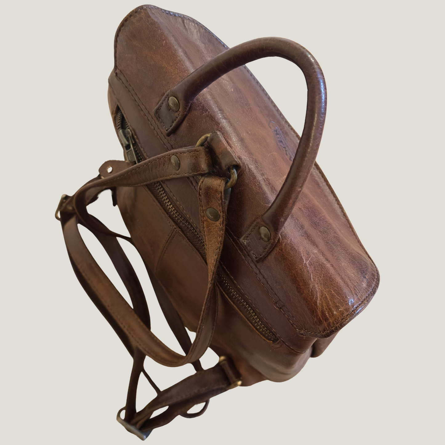 KASZER Leather Backpack