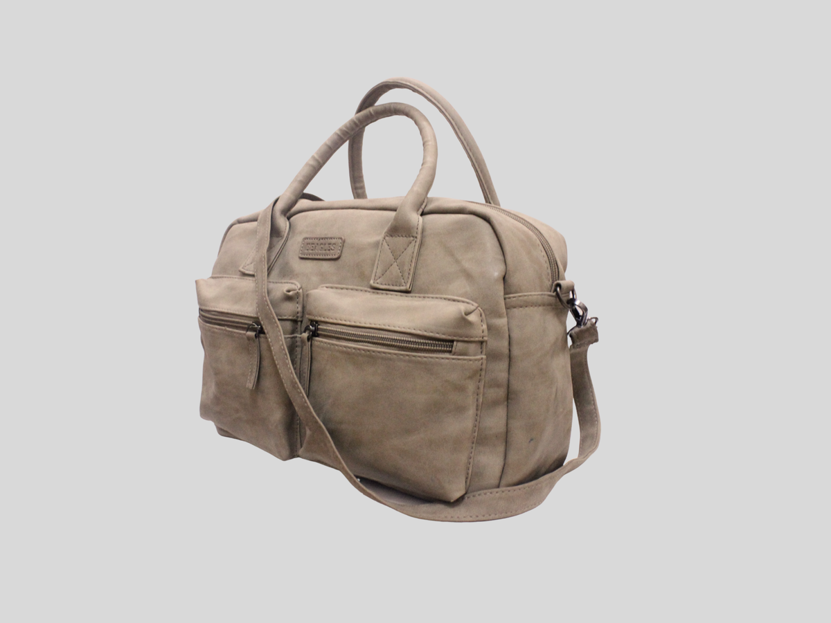 Beagles – Sac à main taupe multi-poches