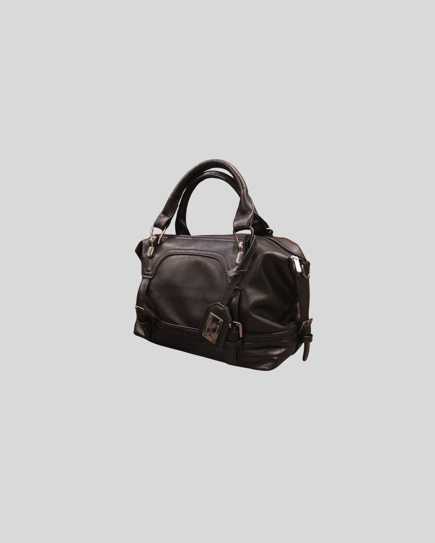 Sac à main Sycamor noir avec bandoulière