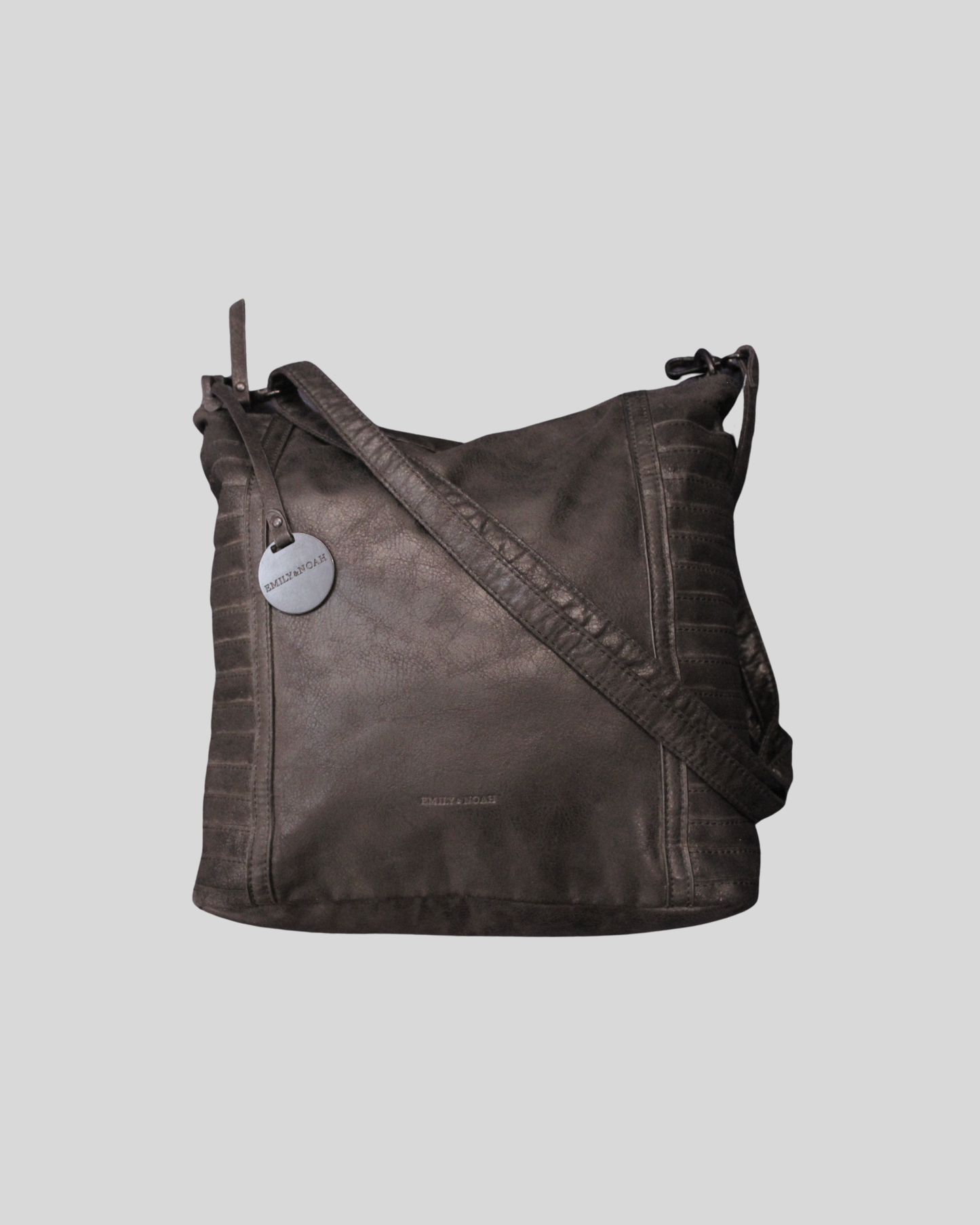 Sac à bandoulière Emily & Noah brun foncé