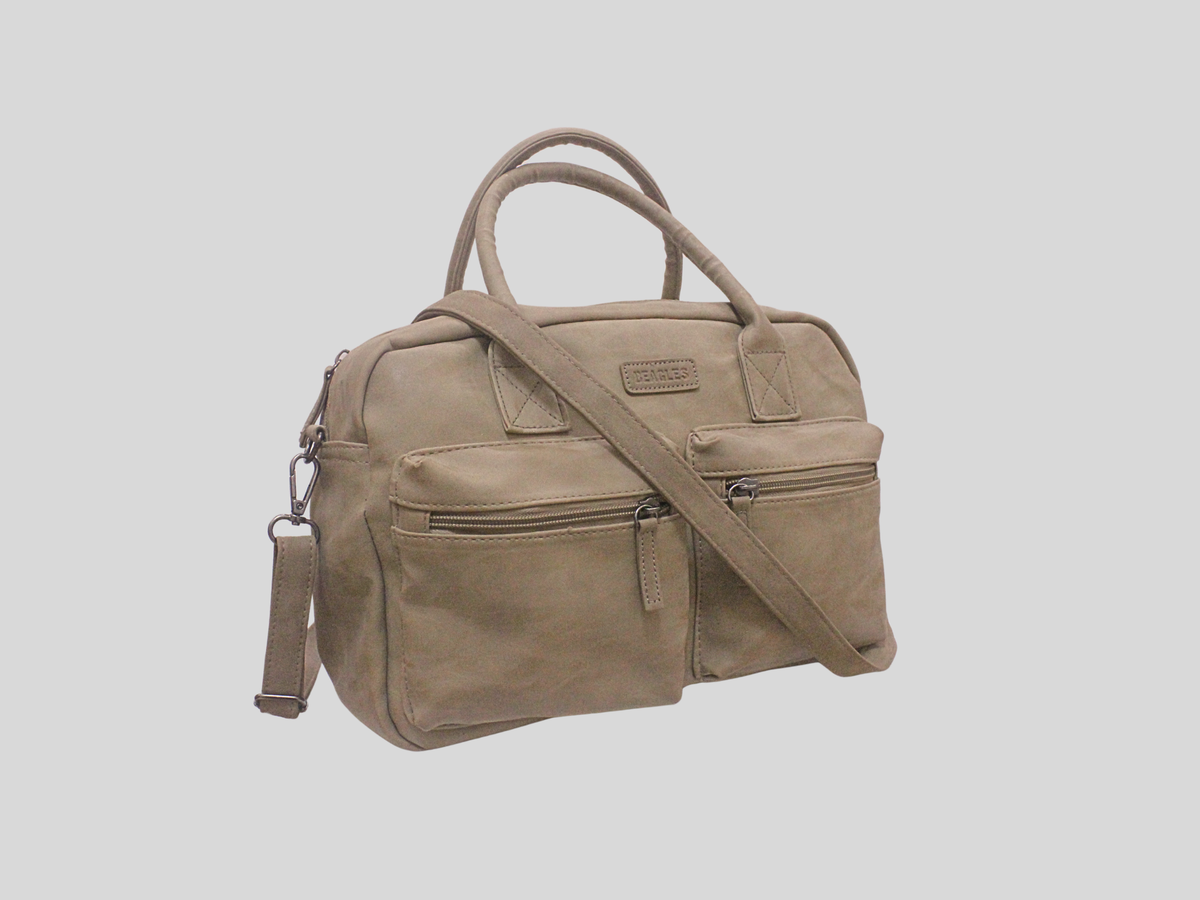 Beagles – Sac à main taupe multi-poches