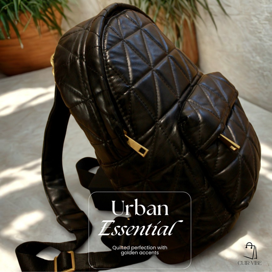 Zara Quilted Backpack