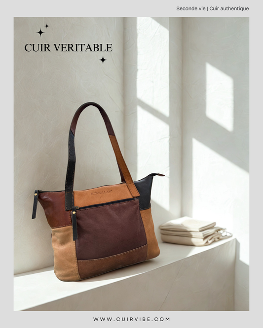Sac Rowallan Patchwork – Cuir Authentique
