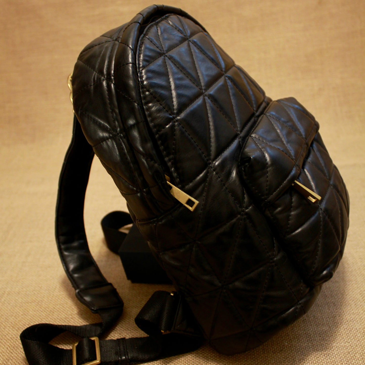 Zara Quilted Backpack
