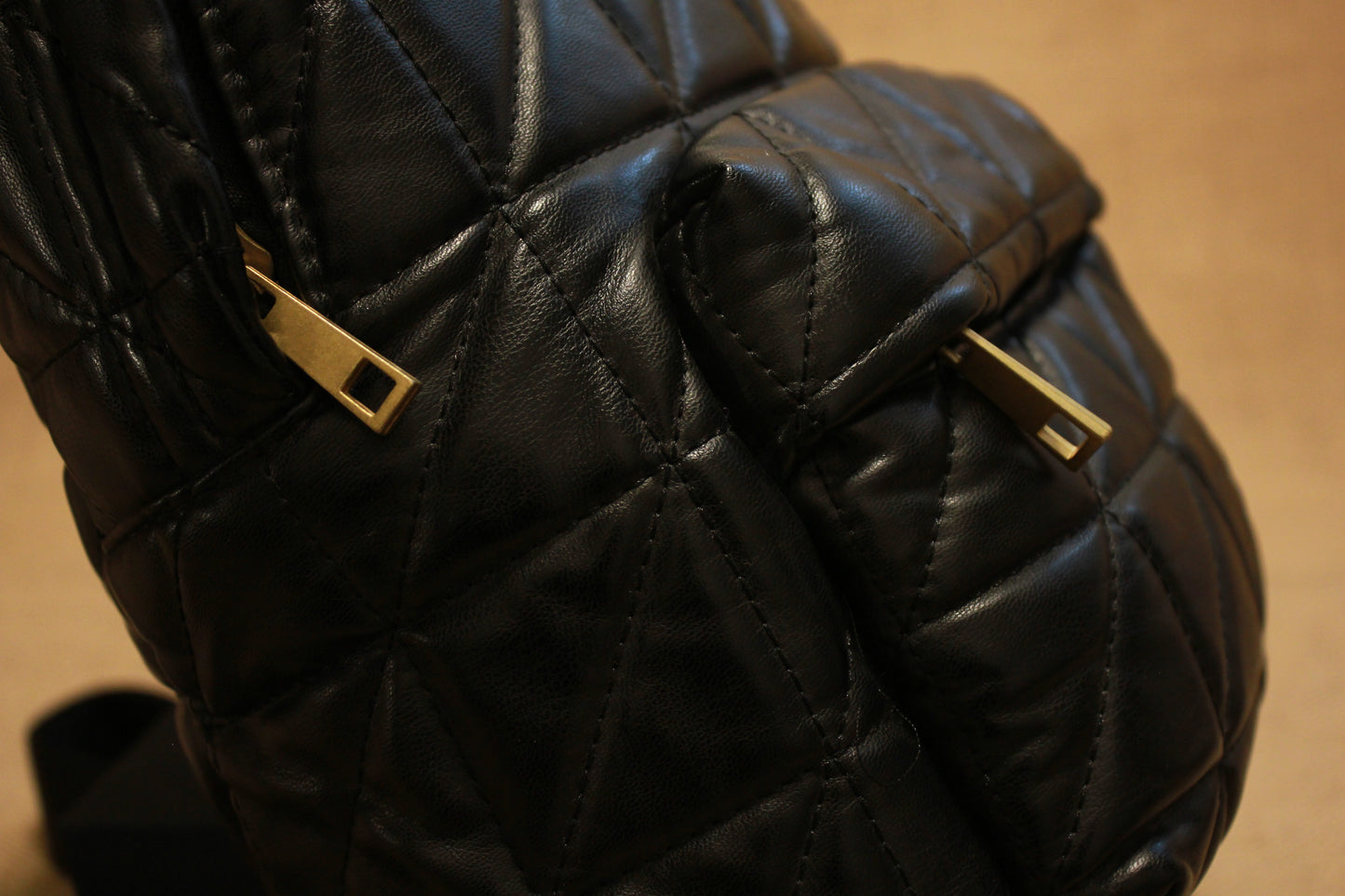 Zara Quilted Backpack