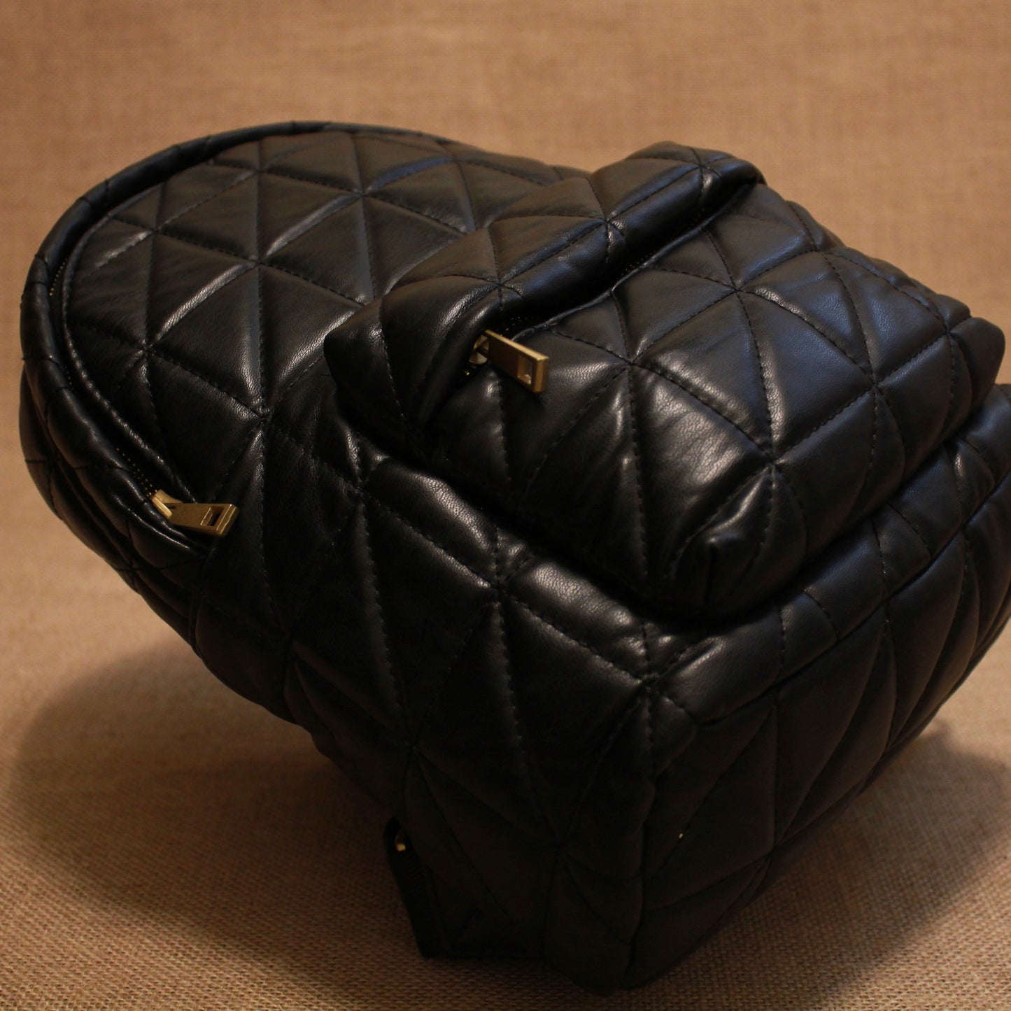 Zara Quilted Backpack