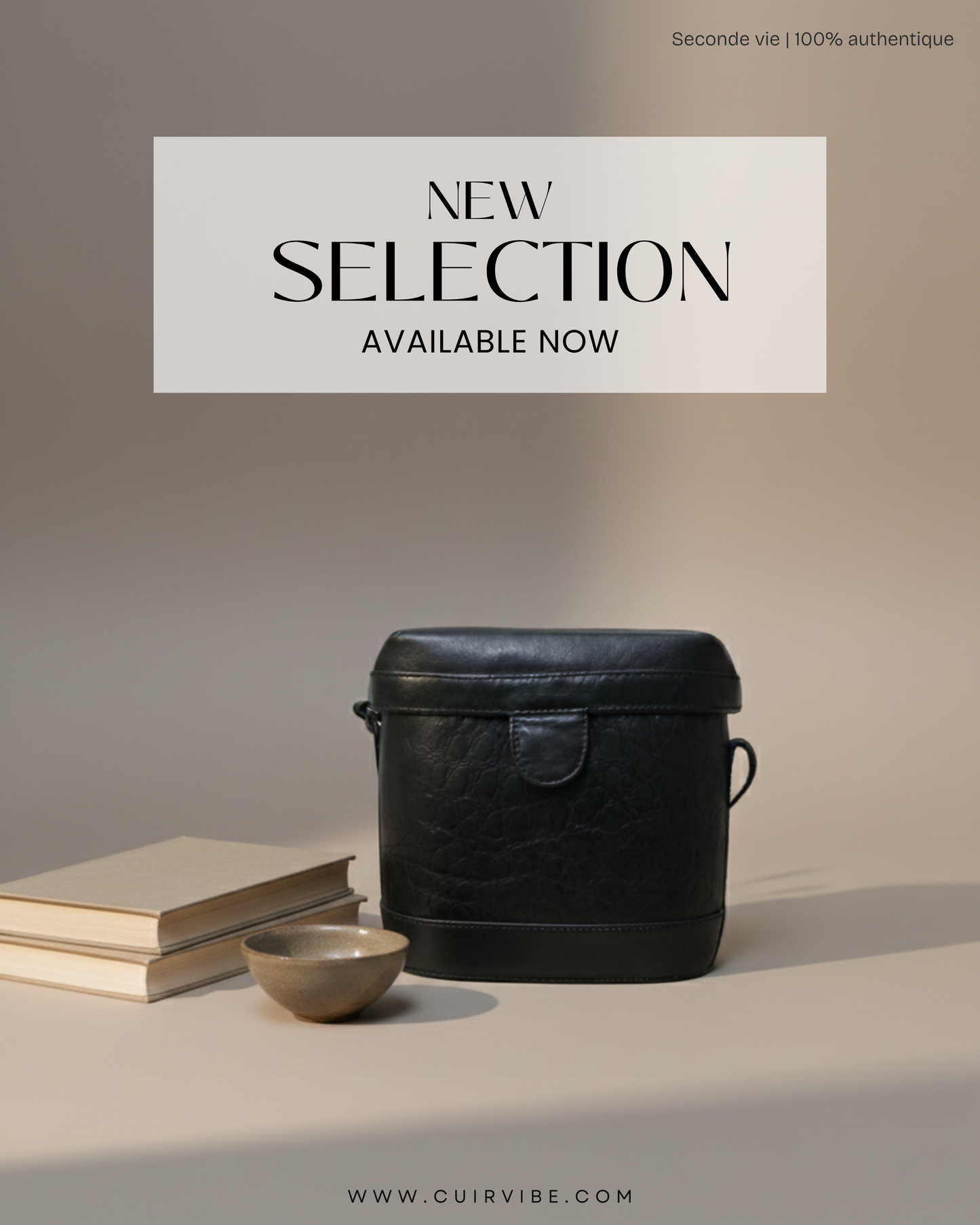 Sac seau Sybilla en cuir – Fabriqué au Brésil