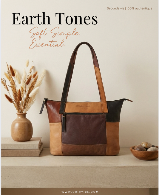 Sac Rowallan Patchwork – Cuir Authentique