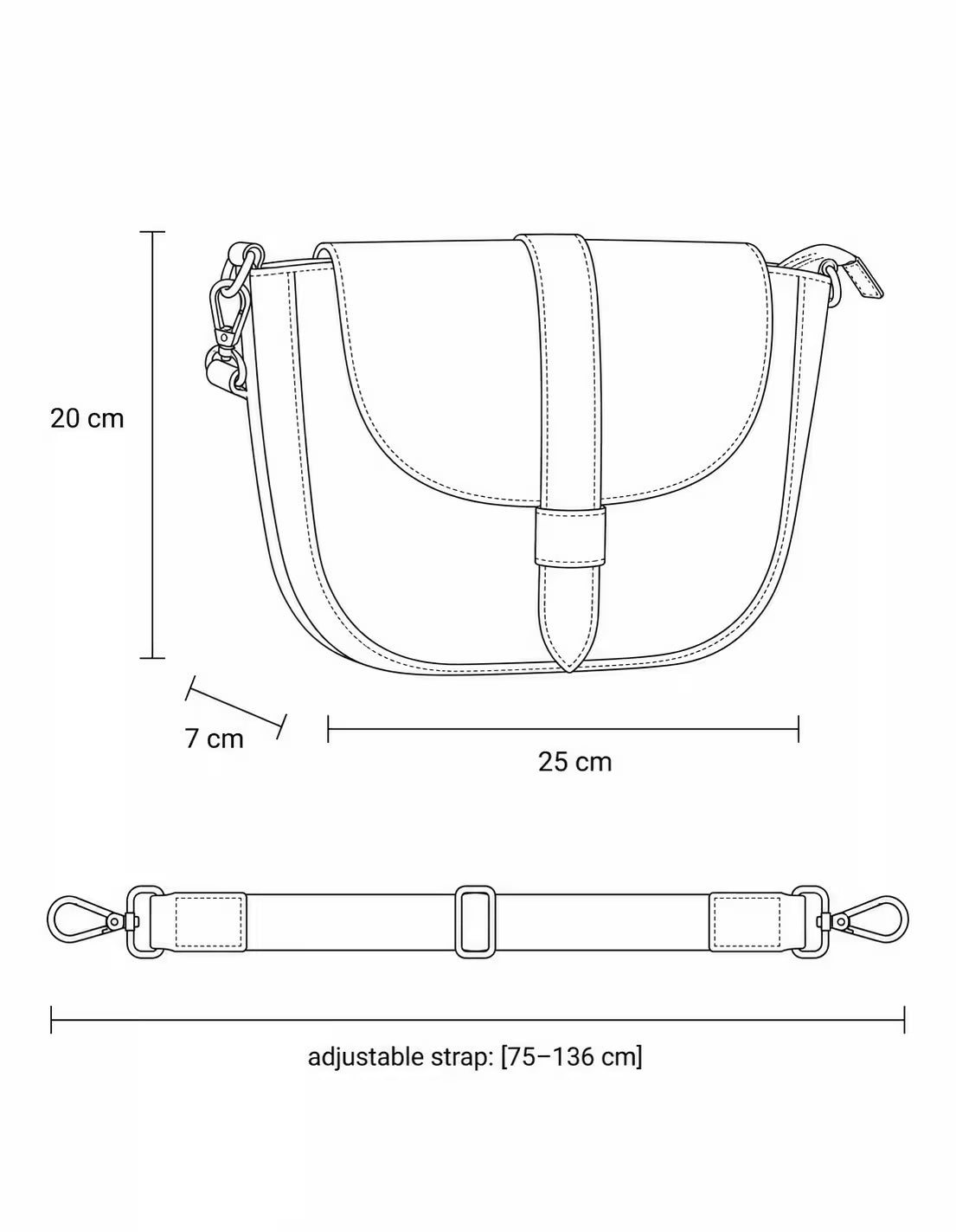 🇪🇸 Soruka – Dream sac bandoulière multicolore en cuir recyclé