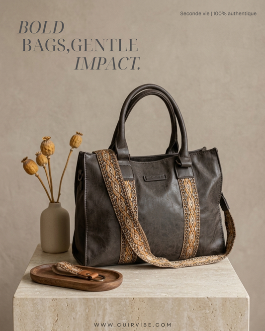 Sac Enrico Benetti Indy noir à bandoulière imprimée