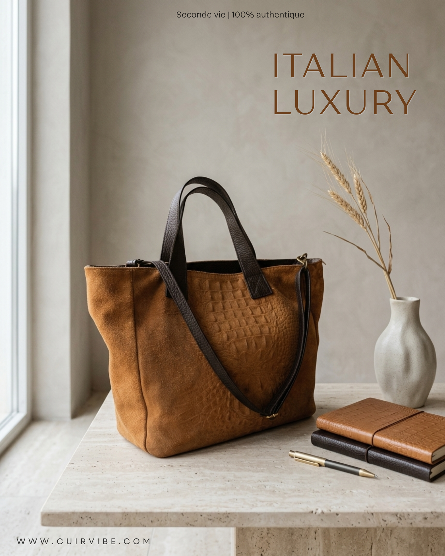 Sac à main Borse in Pelle en cuir véritable 🇮🇹