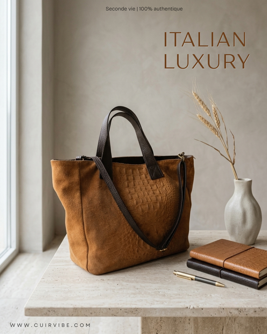 🇮🇹 Borse in Pelle – Sac à main en cuir véritable
