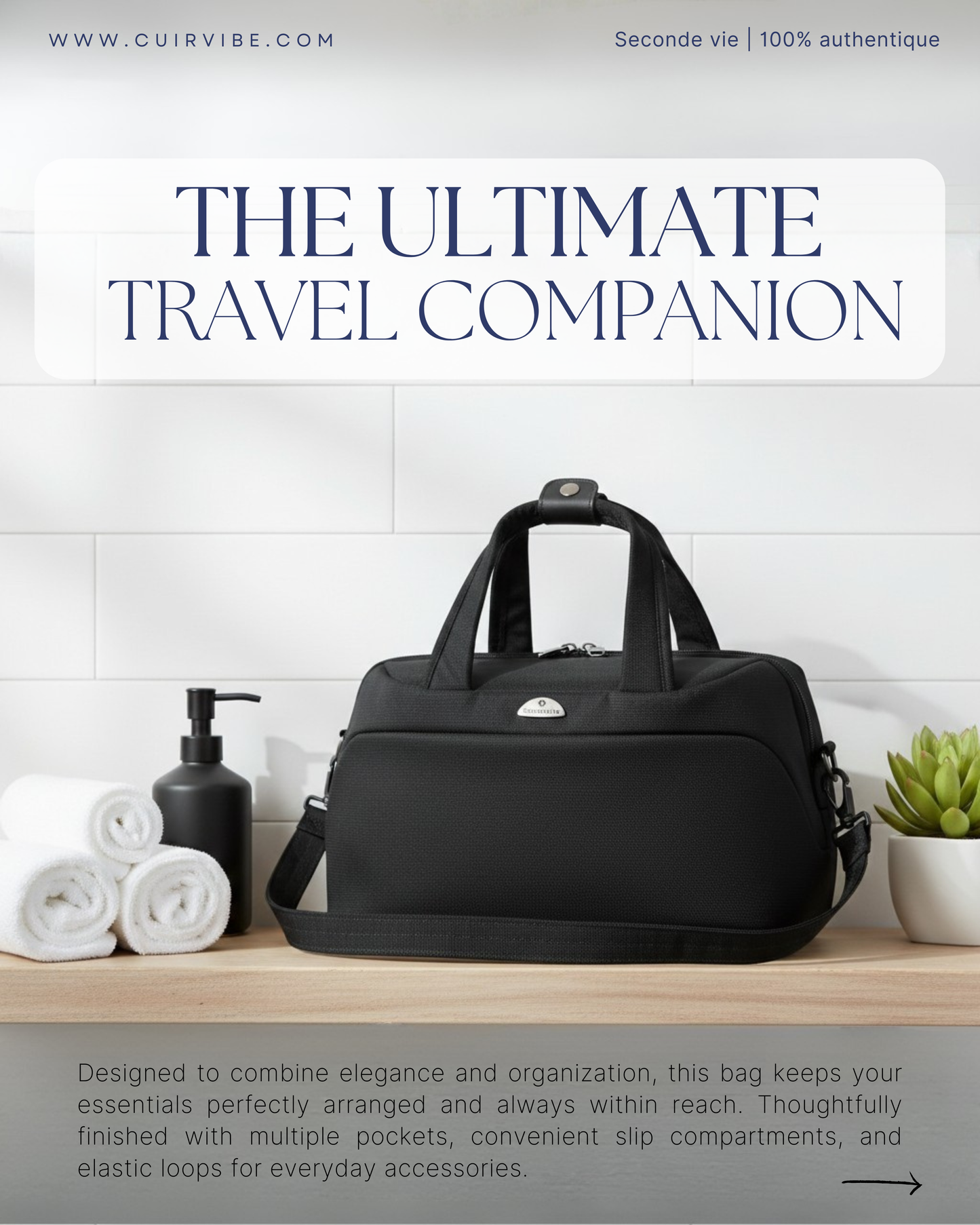 Vanity Case Samsonite avec bandoulière